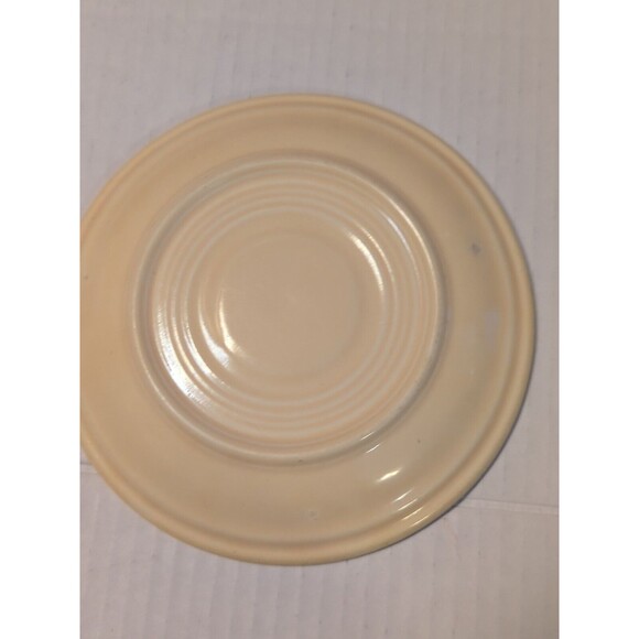 Fiestaware Fiesta Salad Dessert Bread Plate Ivory 6" Vintage Wet Foot Set 2 - Picture 6 of 9